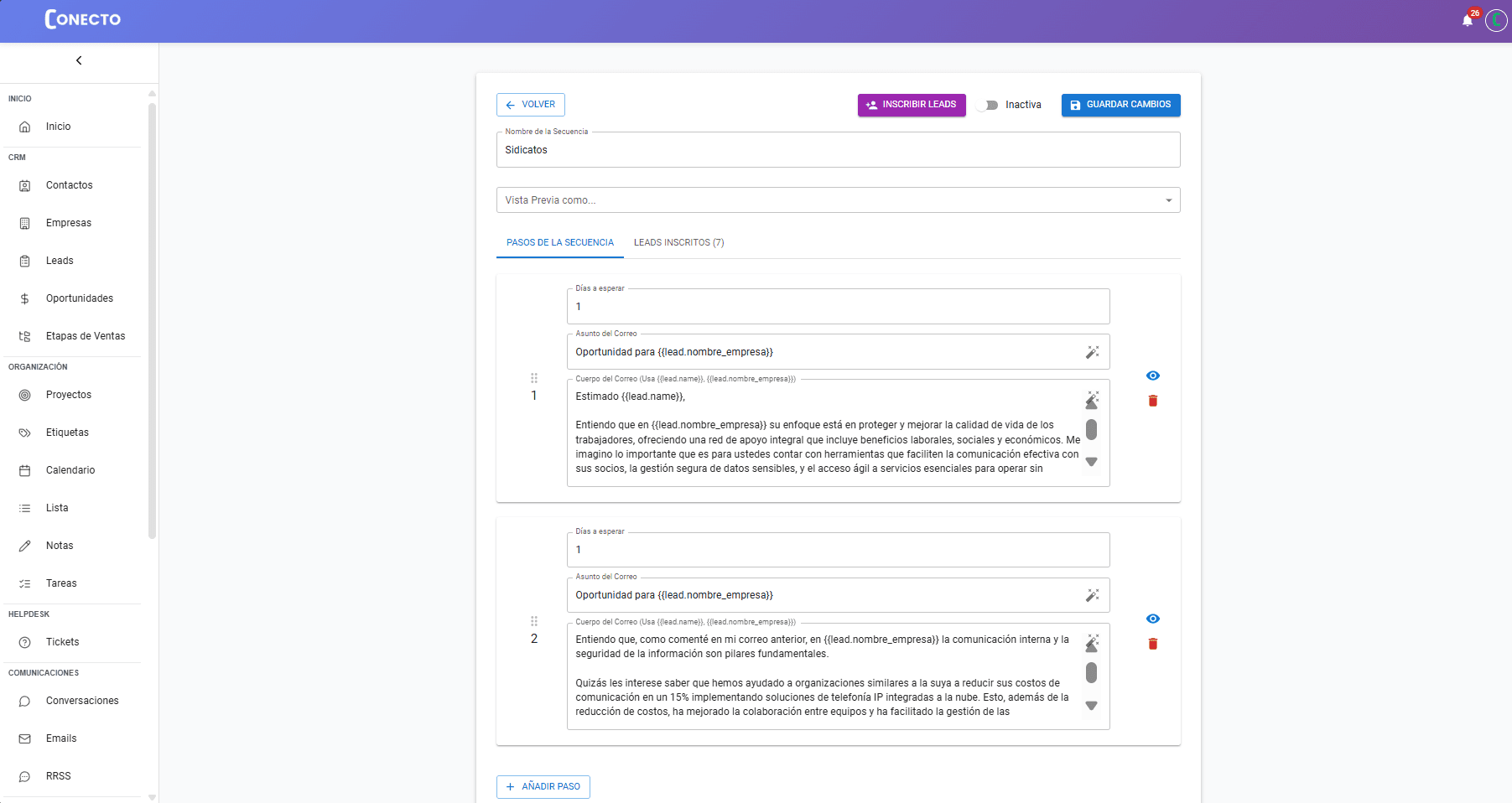 Captura de pantalla de la función: Tu Mejor Vendedor, Trabajando 24/7.