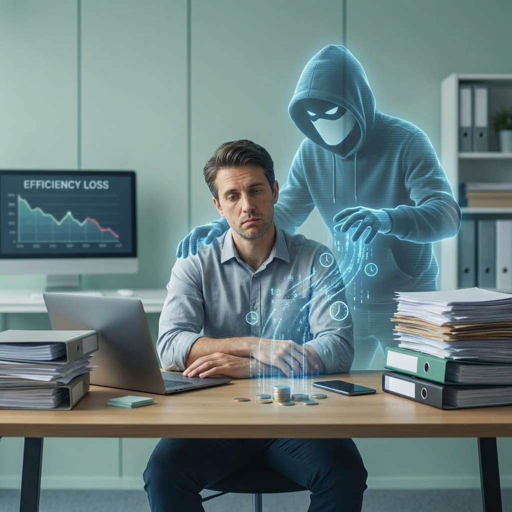 El ladrón silencioso de tu empresa: Calculando el coste real de las tareas manuales